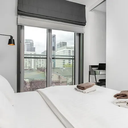 Luxury Apartments Mennica Residence With Parking Warschau Exterior foto